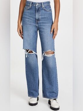 Levi's Womens Premium High Loose Jeans 25x31